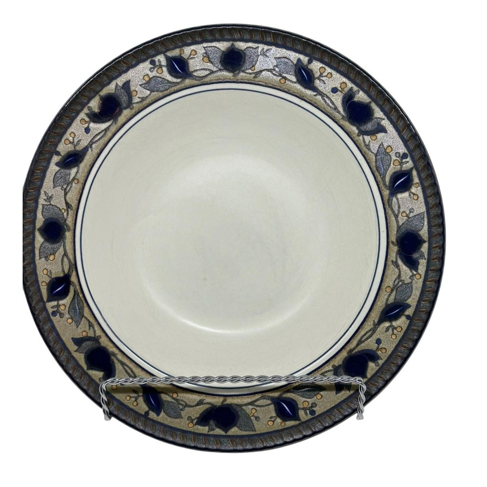 Vintage Mikasa Intaglio Arabella Rim Soup Bowl – 9.5" Discontinued 1980s
